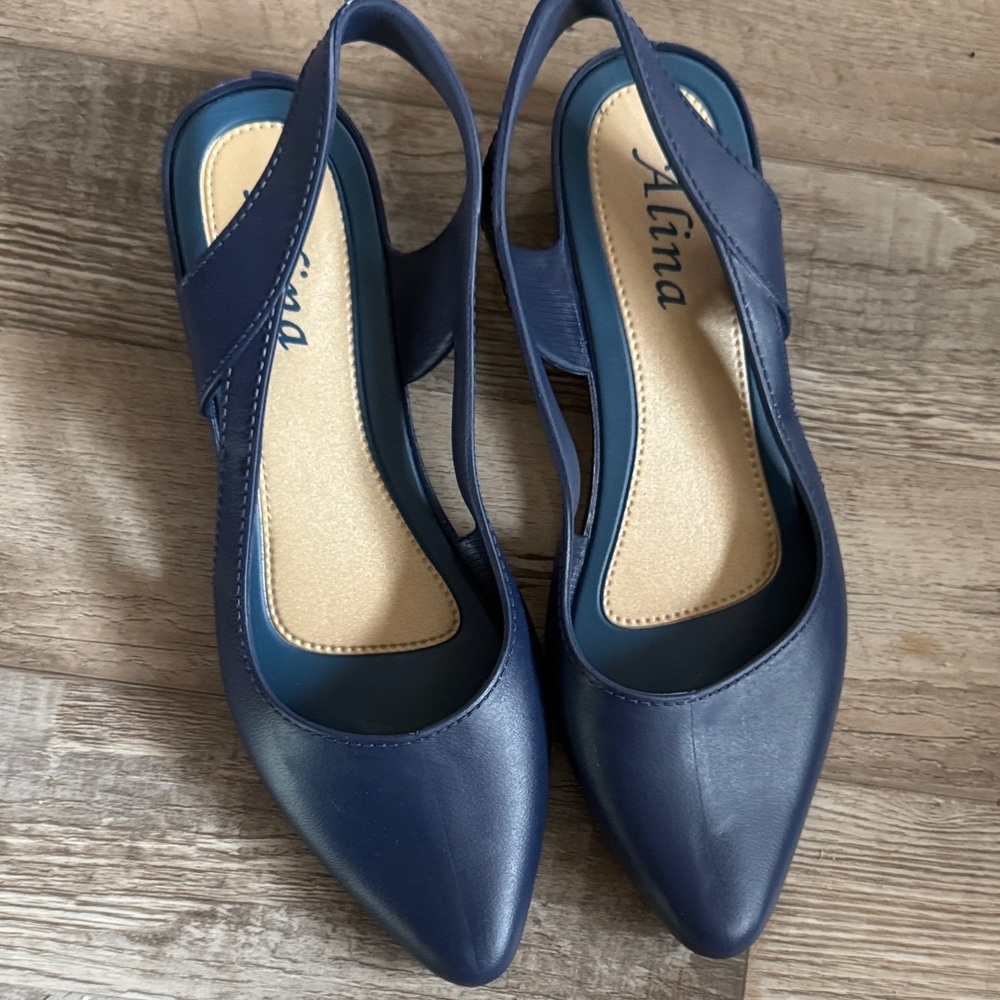 Bundle Women's Gray and Blue Sandals Size 6 - Picture 5 of 8